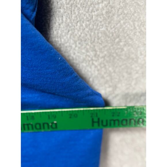 Addison Rae Pouty Face Cobalt Blue Crewneck Sweater Womens Size Medium - Picture 5 of 5